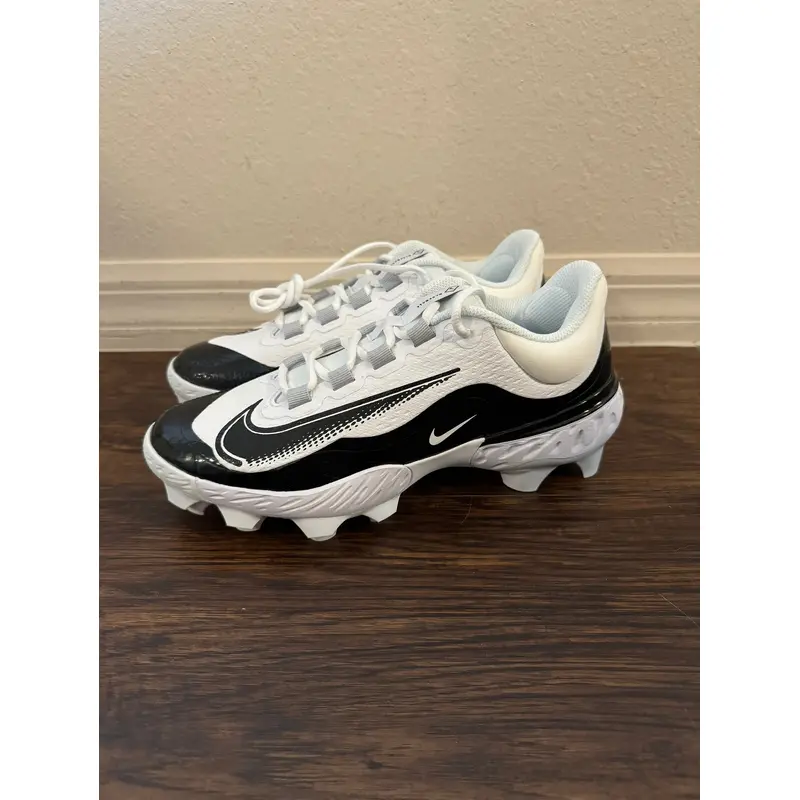 Nike Alpha Huarache Elite 4 Low MCS Molded Baseball Cleats Size 8 FD6255-101