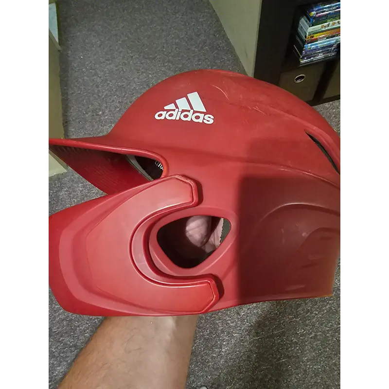 Used 6 1/2" - 7 1/8" Adidas Junior Captain Batting Helmet