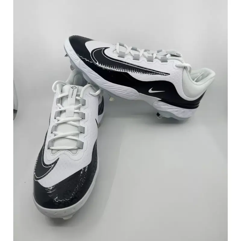 Nike Alpha Huarache Elite 4 Low Metal Baseball Cleats FD2745-101 Mens Size 13