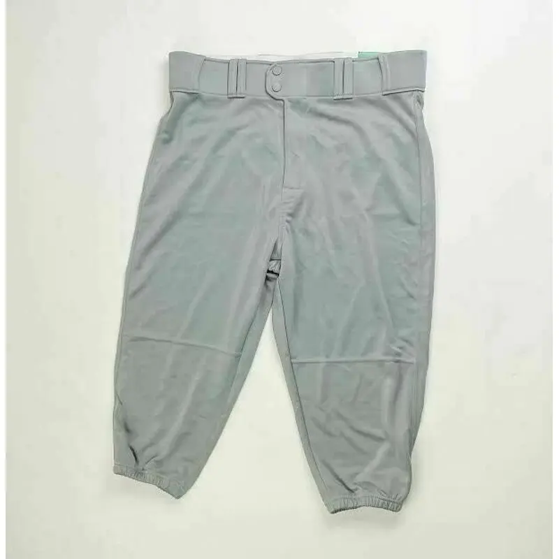 Rawlings Premium Knee High Knicker Solid Baseball Pant Men's M L 2XL Gray BP150K