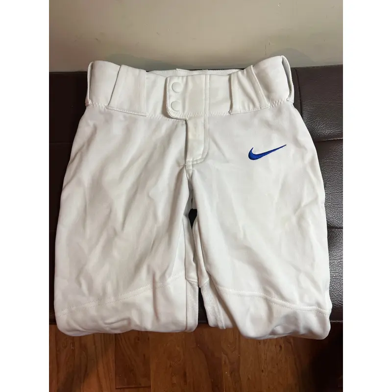 White Used XS Nike Game Pants