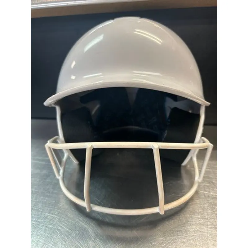 Used Champro HXT Batting Helmet w/Mask White SM 11868-S000063992
