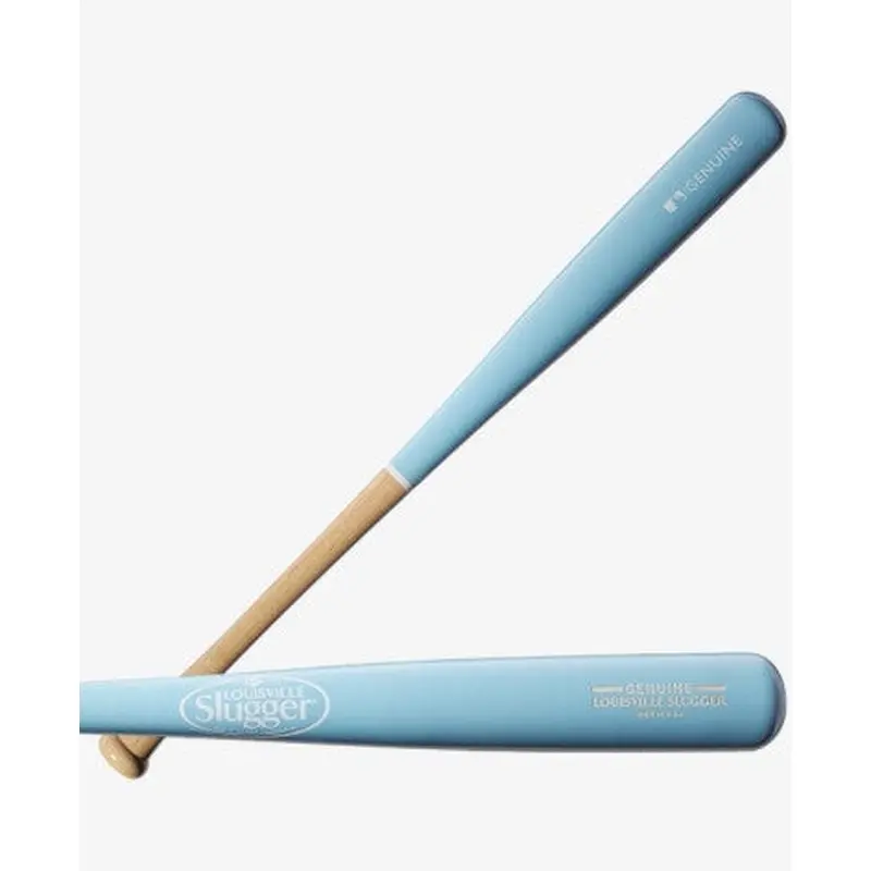 New Louisville Slugger GENUINE MIX BLUE BB/SB Wood Bat 11760-GENUINE-MIX-BLUE