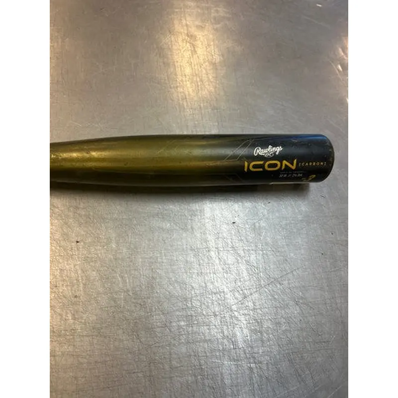 Used Rawlings ICON CARBON BB/SB USSSA 2 3/4 Bat 31" 11339-S000193207