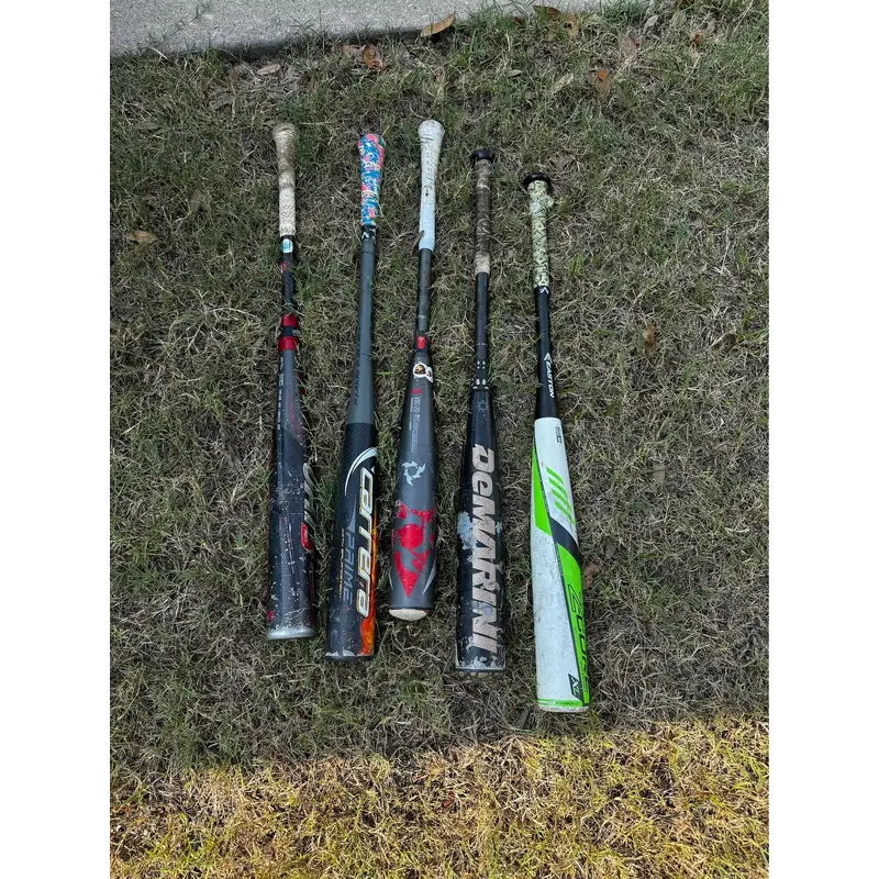 Used Baseball Bats: 33.5 and 33