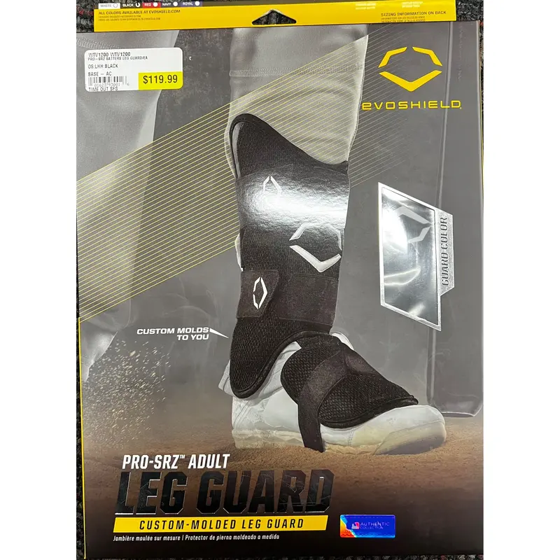 New Senior EvoShield PRO-SRZ Custom Molded Leg Guard