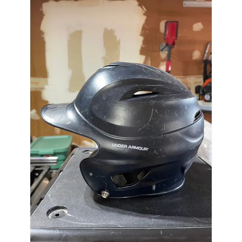 Used 6 1/2 - 7 1/2 Under Armour UABH100 Batting Helmet