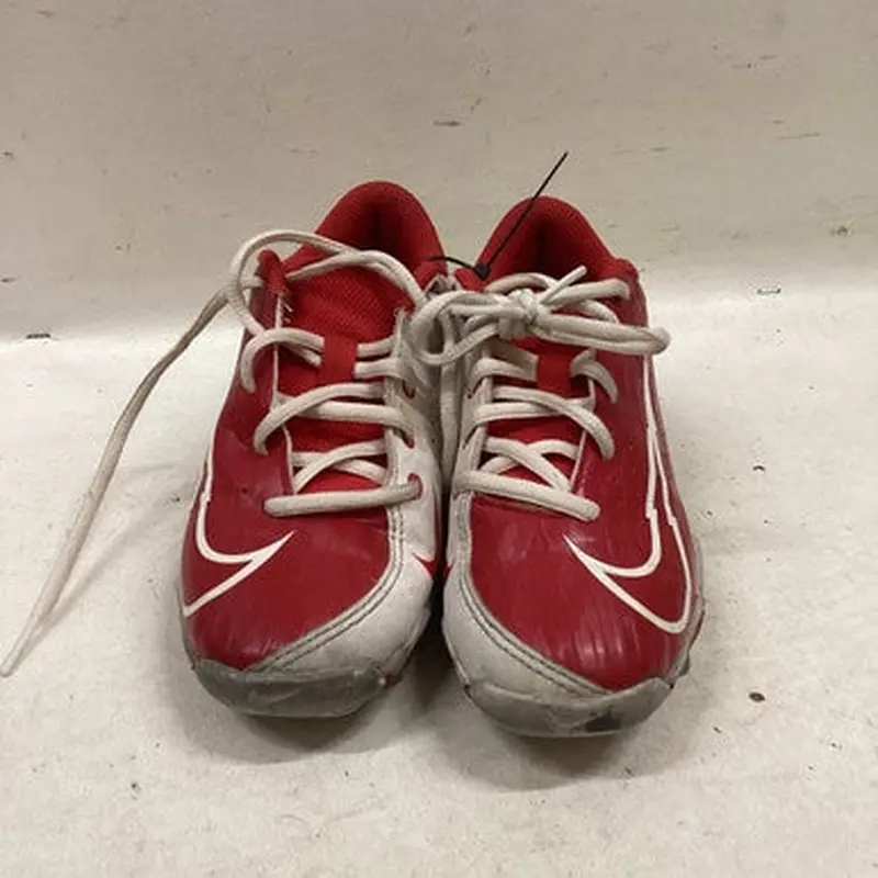Used Nike VAPOR BB/SB Cleats Red Youth 13.0 11725-S000490526
