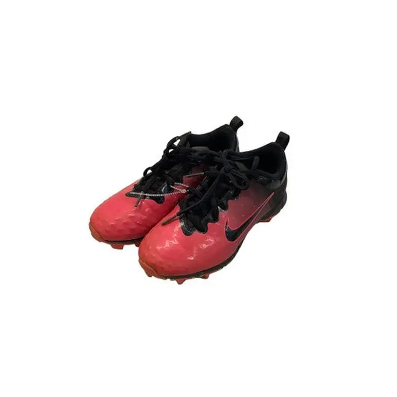 Used Nike VAPOR BB/SB Cleats Black And Pink Junior 02 11347-S000230156