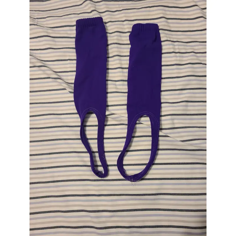 Purple stirrups
