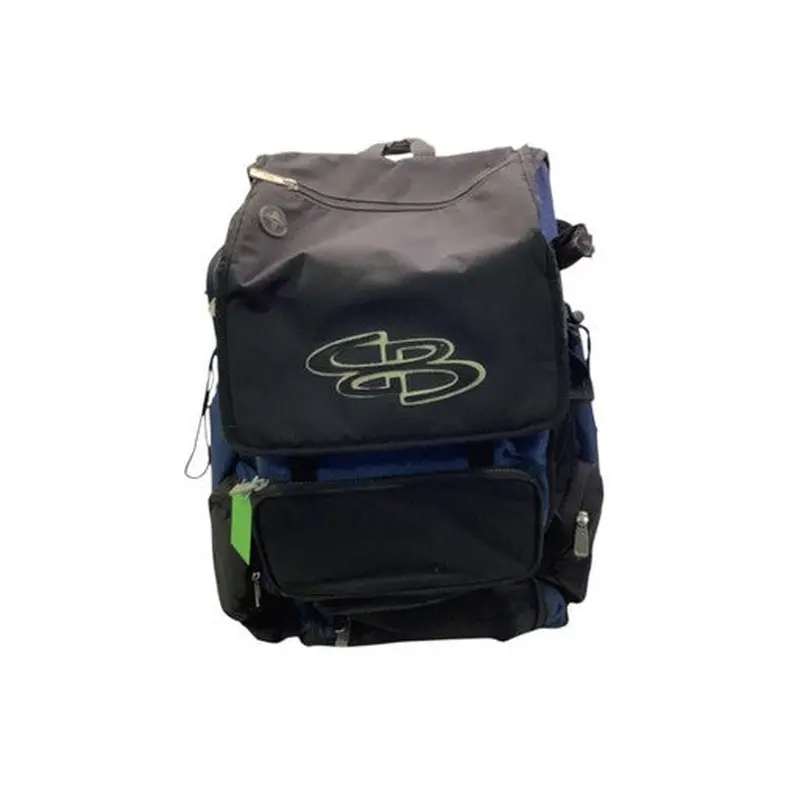 Used BoomBah 4 BAT BACKPACK BB/SB Player Carry Bag Navy Blue 11347-S000253313