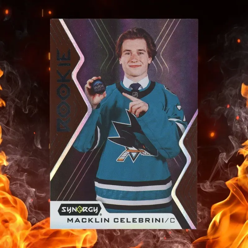2024-25 Upper Deck Synergy MACKLIN CELEBRINI Rookie Red #R-MC