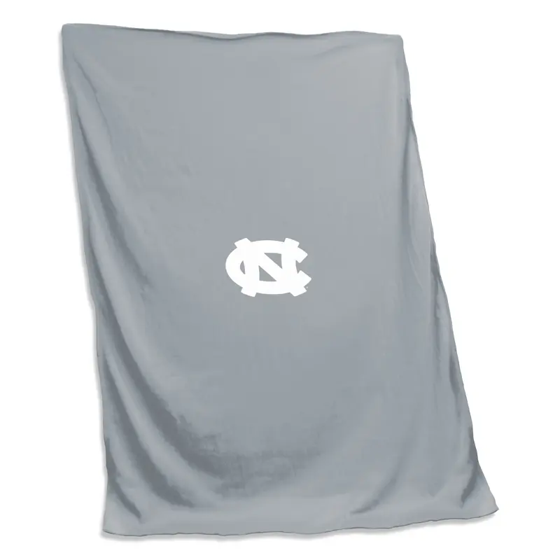 North Carolina Gray Sweatshirt Blanket (Screened)