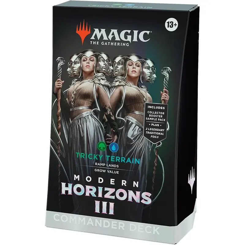 Magic The Gathering Modern Horizons III Commander Deck - Tricky Terrain