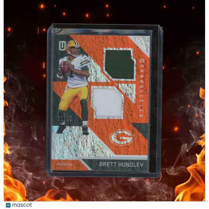 2016 Panini Unparalleled Brett Hundley Orange Jersey 22/99 #62