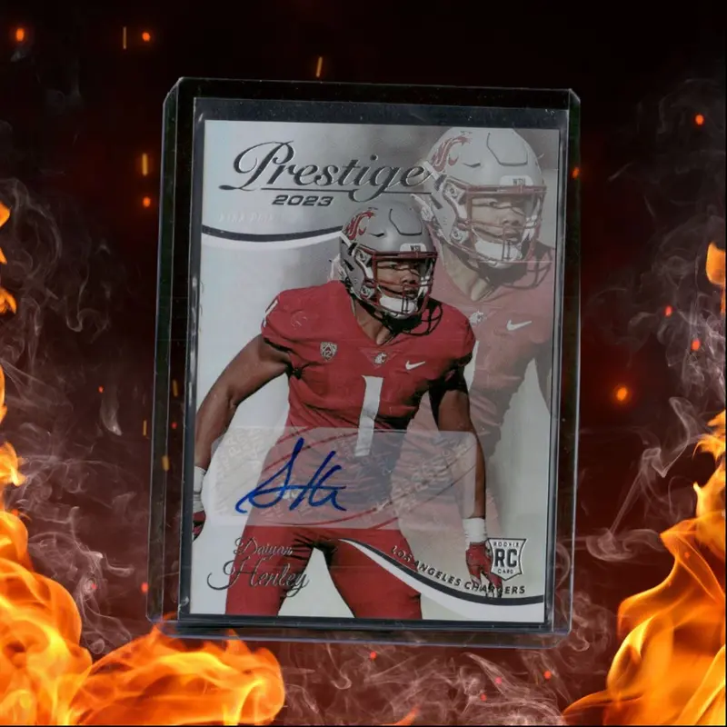 2023 Panini Prestige Xtra Points Daiyan Henley Signatures Premium Rookie #321