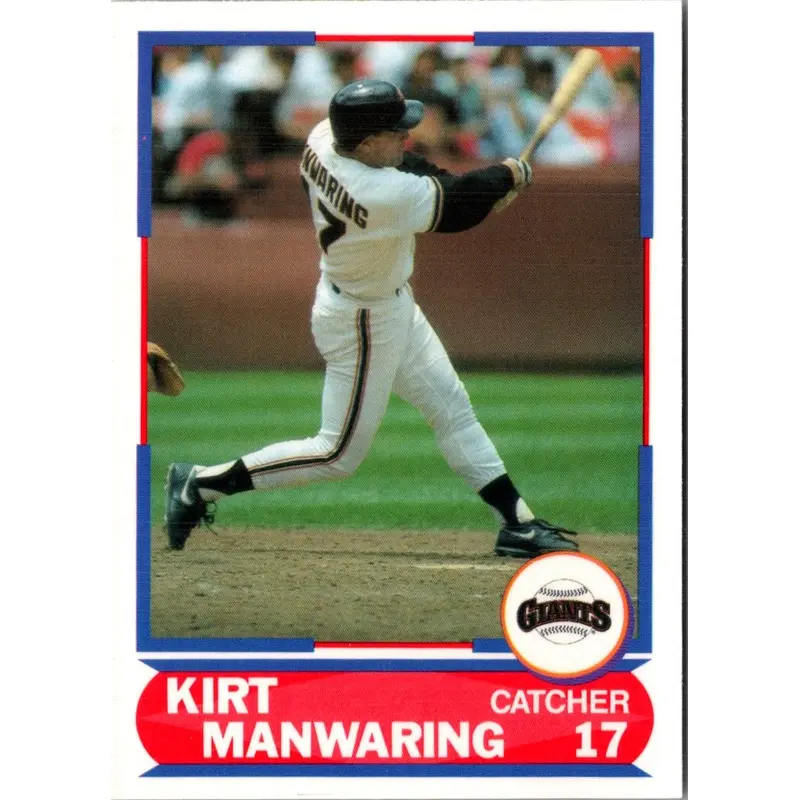 1989 Score Young Superstars I Kirt Manwaring #22