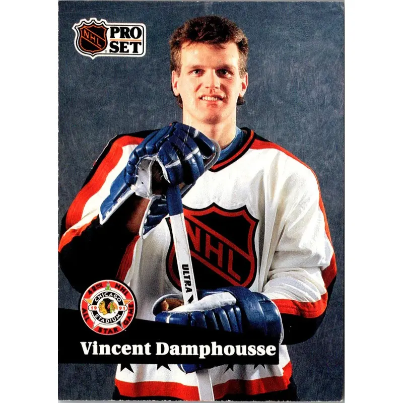 1991 Pro Set French Vincent Damphousse #293