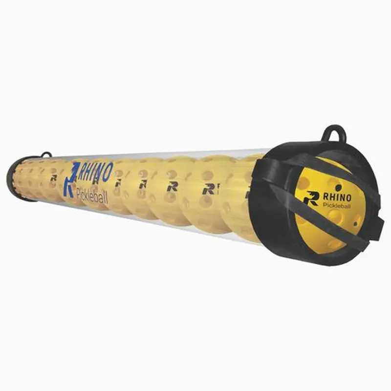 NEW RHINO PICKLEBALL RETRIEVAL & STORAGE TUBE -  HOLDS 12 PICKLEBALLS