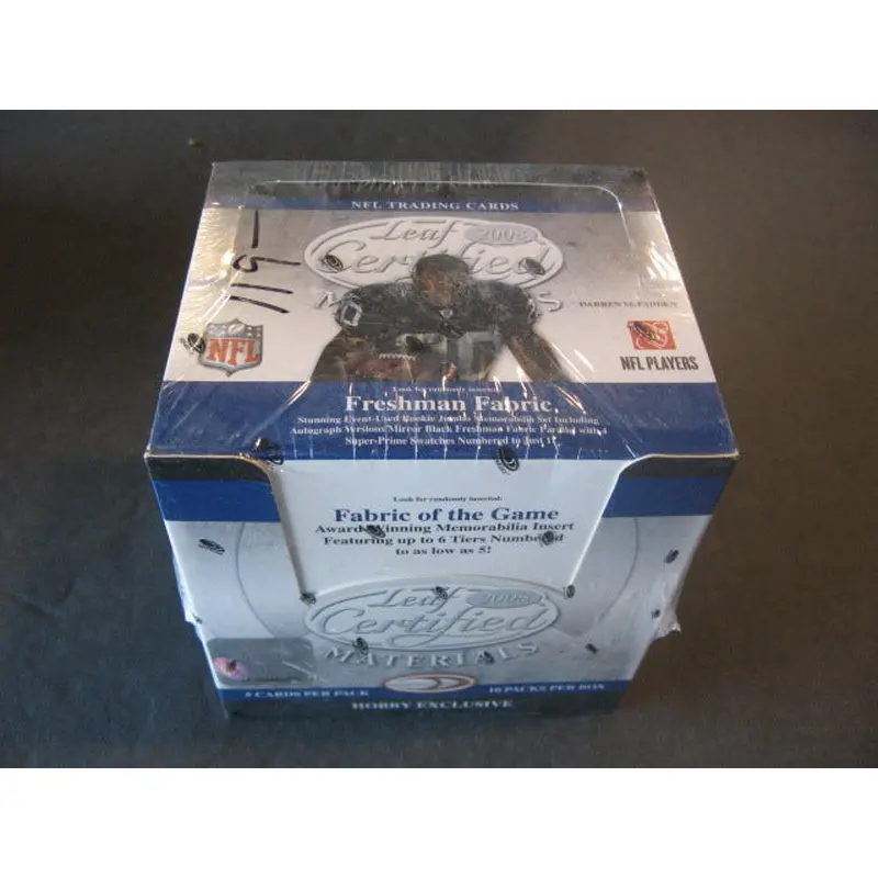 2008 Leaf Certified Football Box (Hobby)