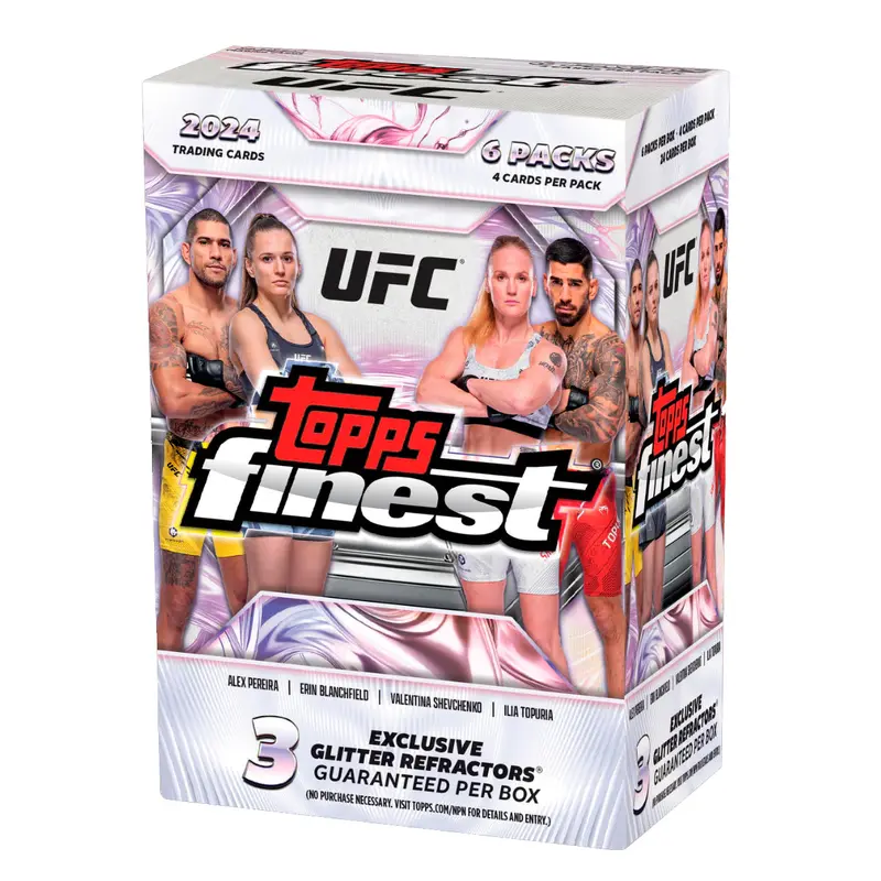 2024 Topps UFC Finest 6-Pack Blaster Box
