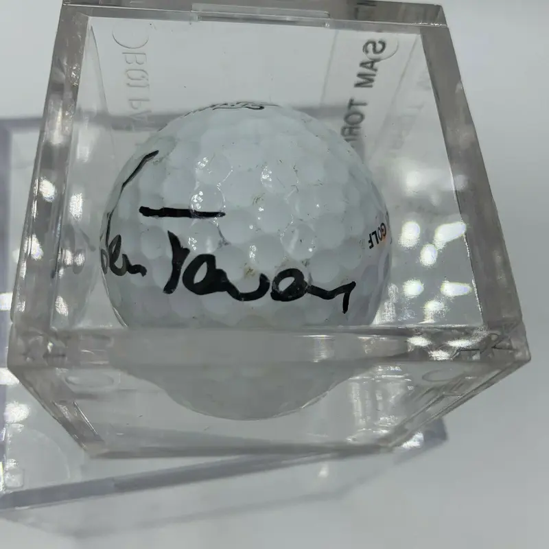 Sam Torrance Signed Autographed Golf Ball PGA With JSA COA