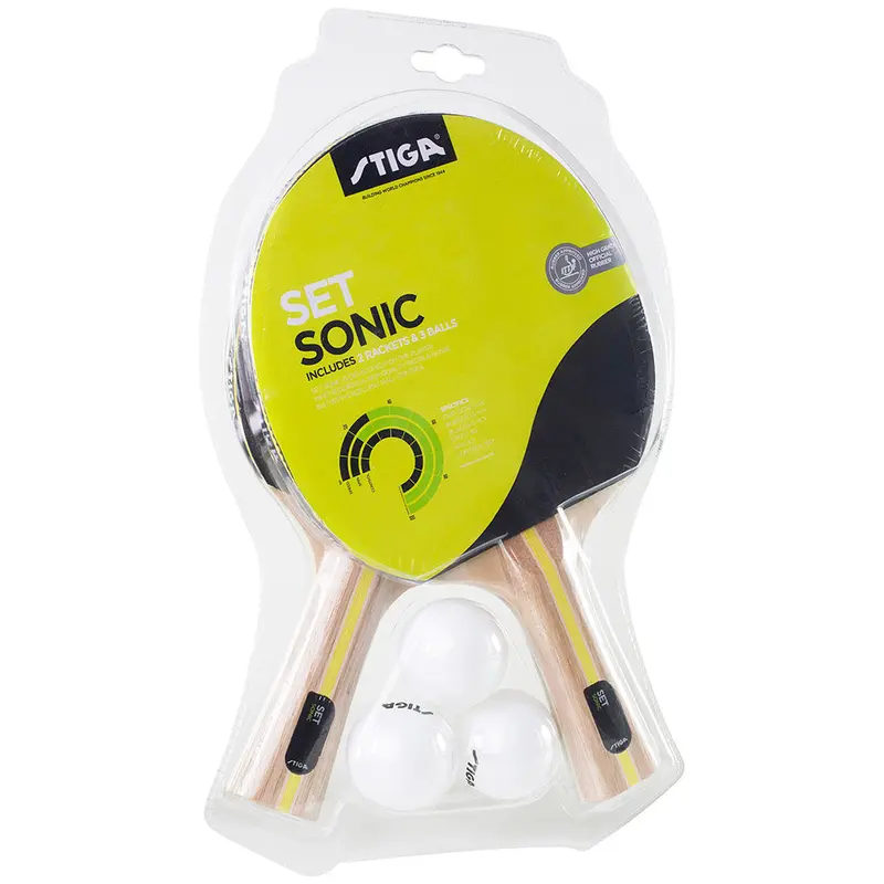 Cosco STIGA Sonic Set Table Tennis Bat | KIBI Sports
