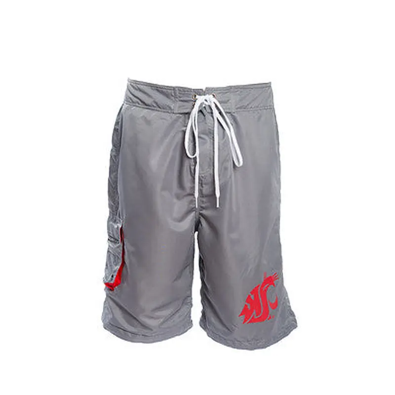Mens Grey Cougar Board Shorts
