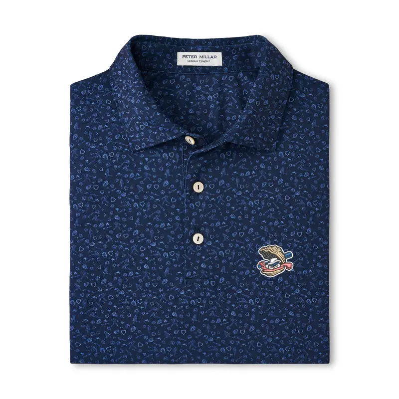 Shuckers Batter Up Polo by Peter Millar