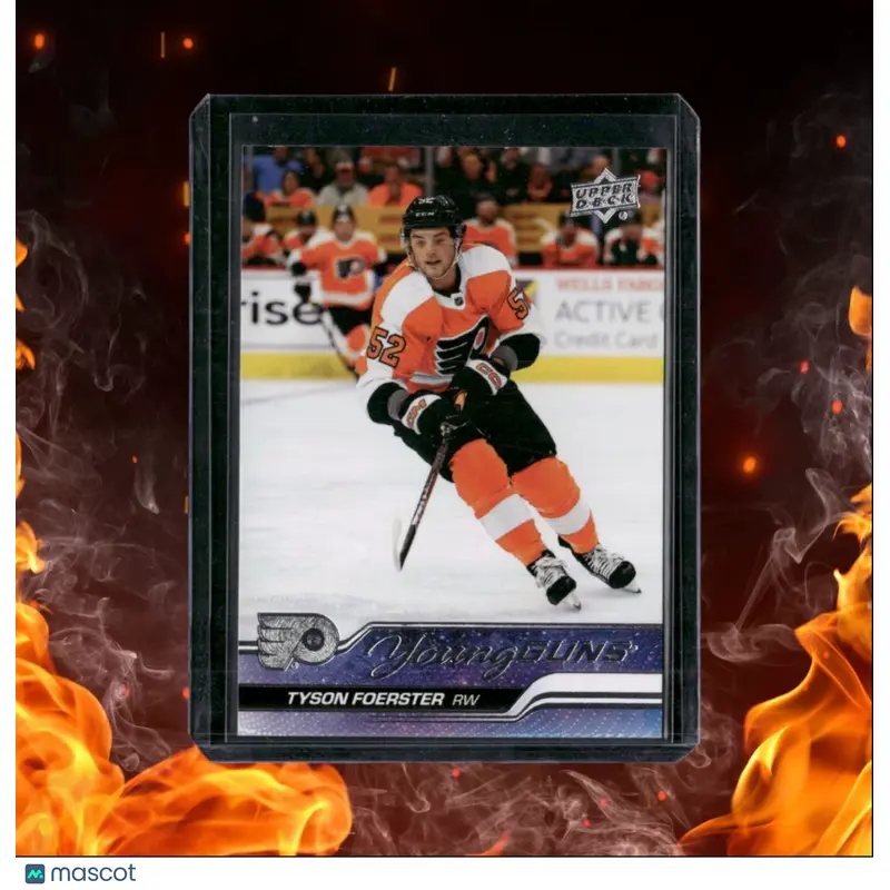 2023-24 Upper Deck Tyson Foerster Young Guns Rookie #225