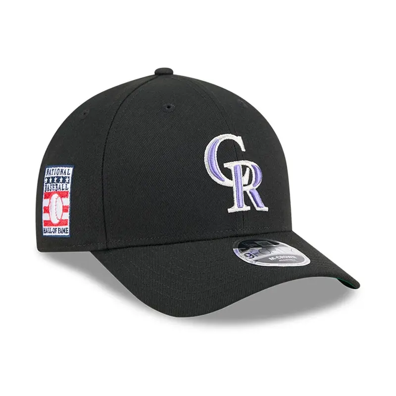 Colorado Rockies MLB 2025 Hall Of Fame Black 9FORTY M-Crown Adjustable Cap