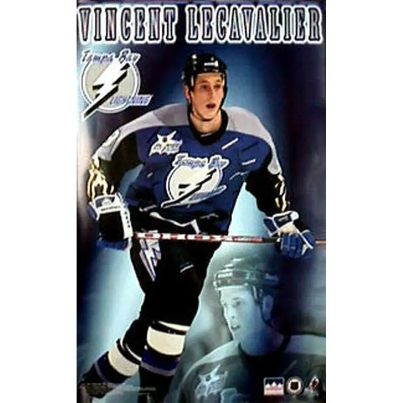 Vincent Lecavalier "Action" Tampa Bay Lightning Poster - Starline Inc. 1999