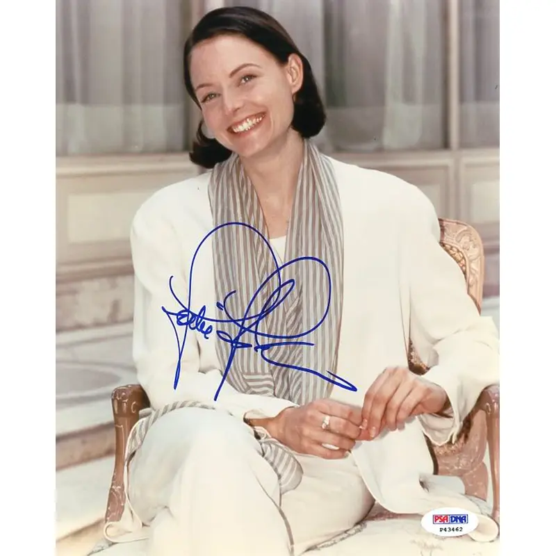 Jodie Foster Silence Of The Lambs Signed Authentic 8X10 Photo PSA/DNA #P43462