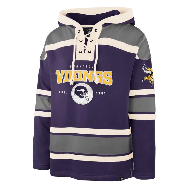 MINNESOTA VIKINGS FIRST DOWN '47 SUPERIOR LACER HOOD