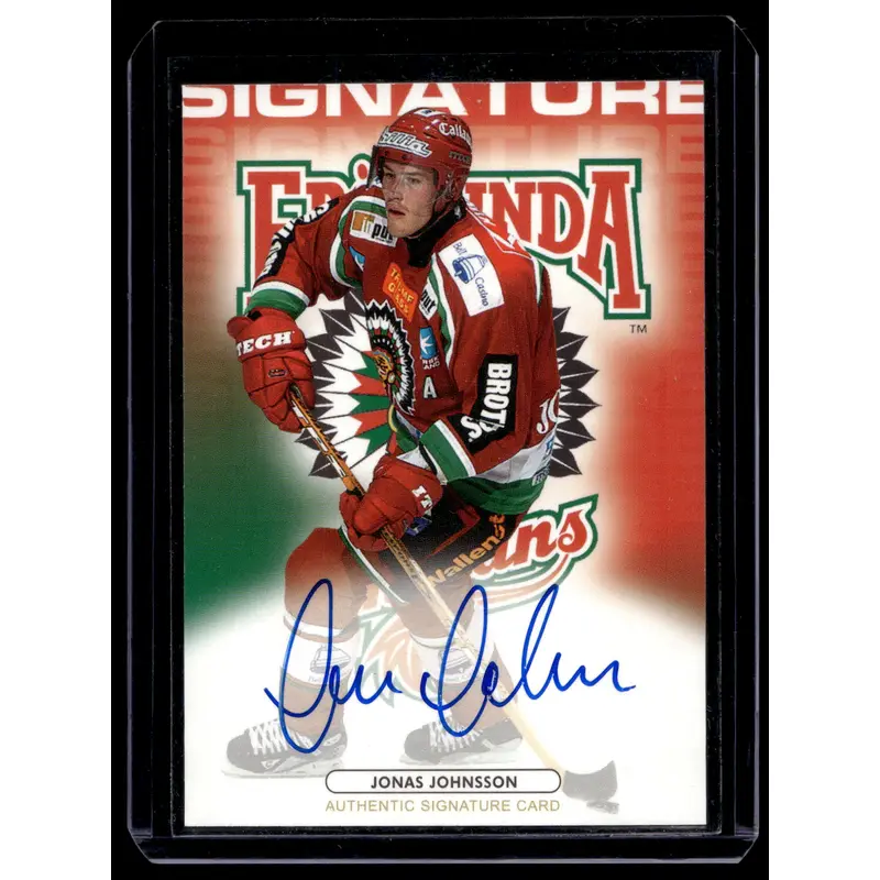 2003-04 SHL Signatures - Jonas Johnsson