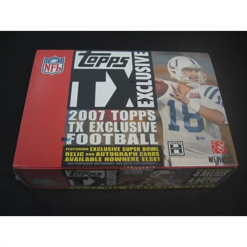 2007 Topps TX Exclusive Football Box (Hobby)