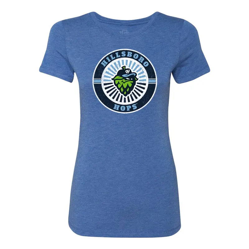 108 Stitches W's Circle Tee, Hillsboro Hops
