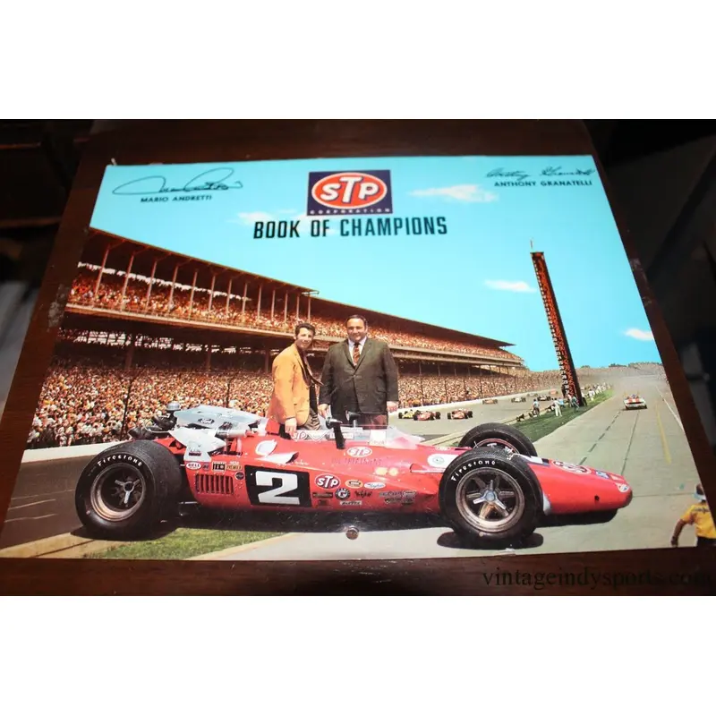 1970 STP Book of Champions Racing Calendar
