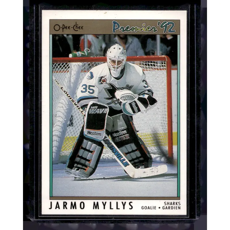 1991-92 O-Pee-Chee Premier - Jarmo Myllys #15
