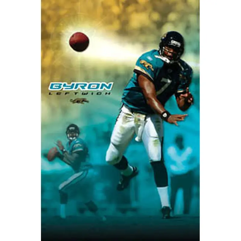 Byron Leftwich "Cannon" Jacksonville Jaguars Poster - Costacos 2005