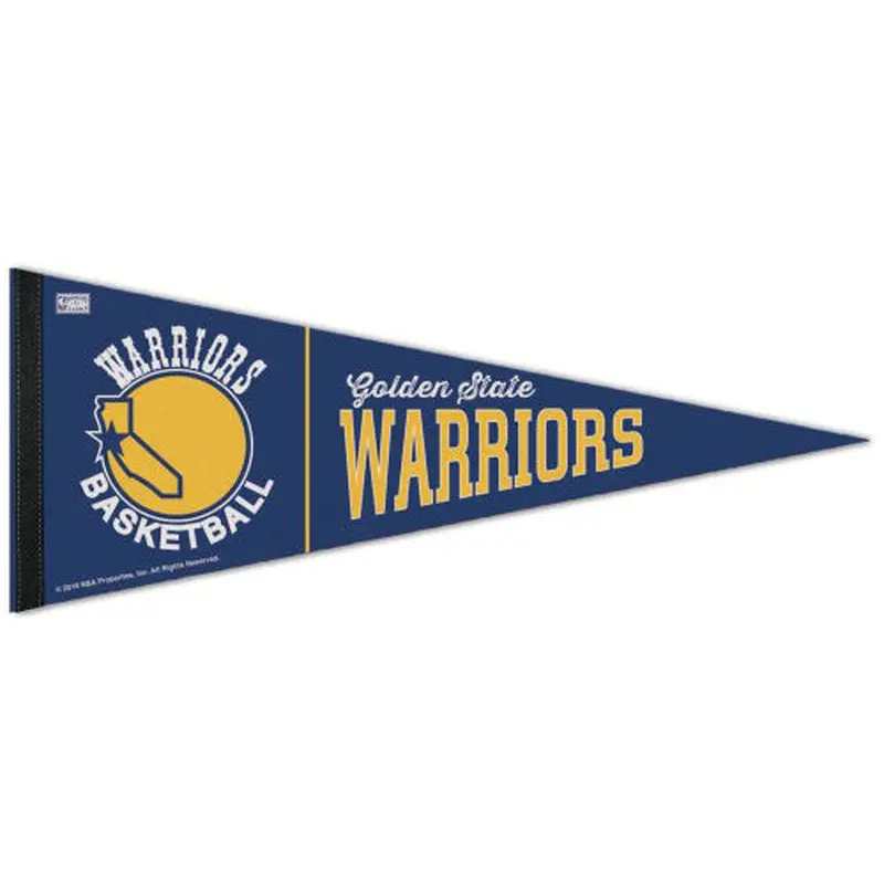 Golden State Warriors Retro 1972-75 Style NBA Premium Felt Pennant - Wincraft Inc.