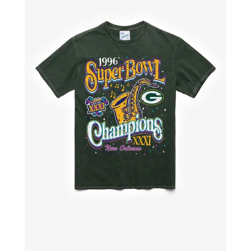GREEN BAY PACKERS SB GRIDIRON LOCKER '47 VINTAGE TUBULAR TEE