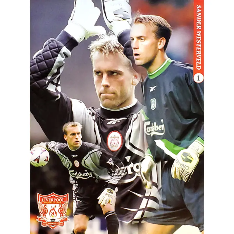 Sander Westerveld "Action" Liverpool FC Poster - UK 2000