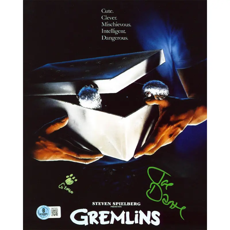 Joe Dante Gremlins "Gizmo" Authentic Signed 8x10 Vertical Photo BAS #BN73232