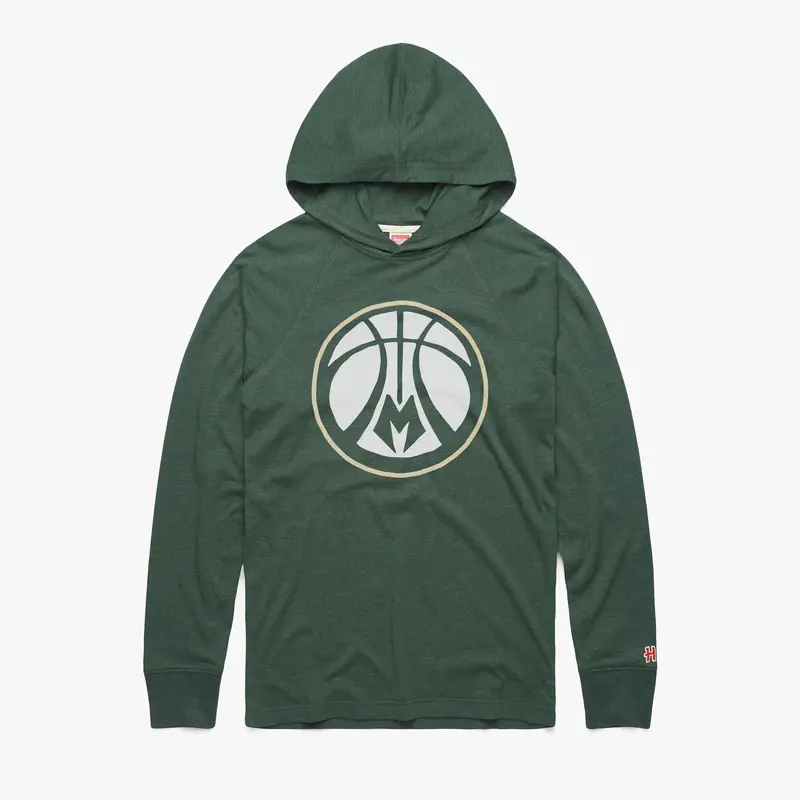Milwaukee Bucks Alt Logo Lightweight Hoodie