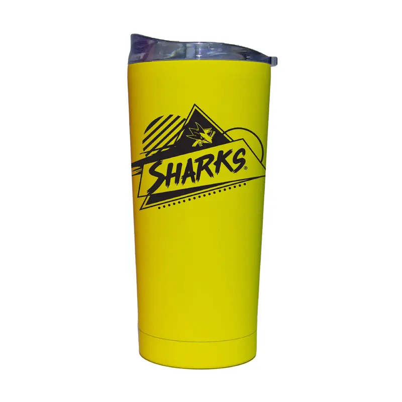 San Jose Sharks 20oz Cru Rad Soft Touch Tumbler