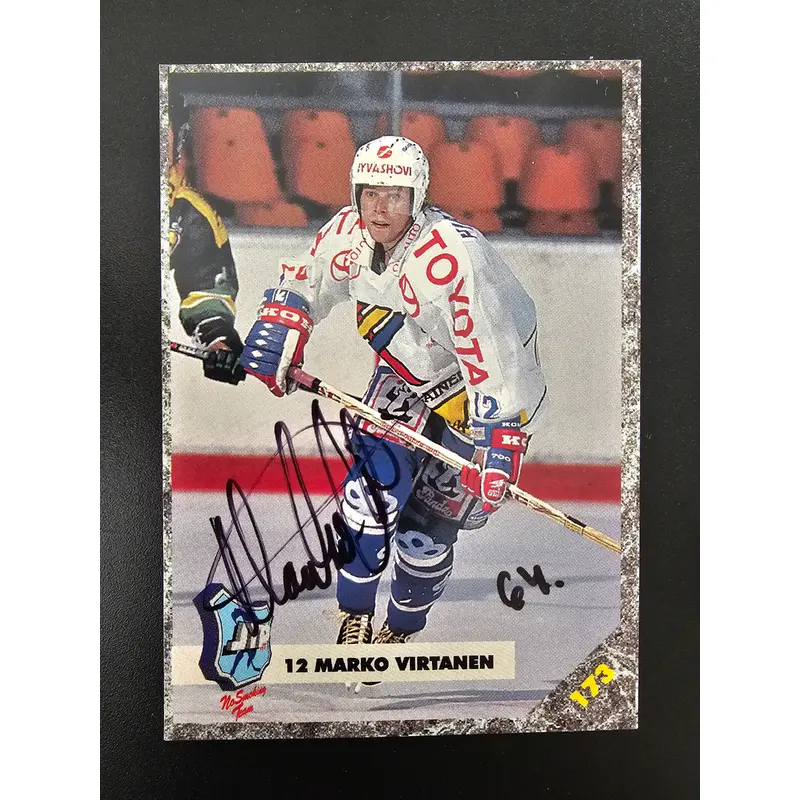 1993-94 Sisu Signature - Marko Virtanen