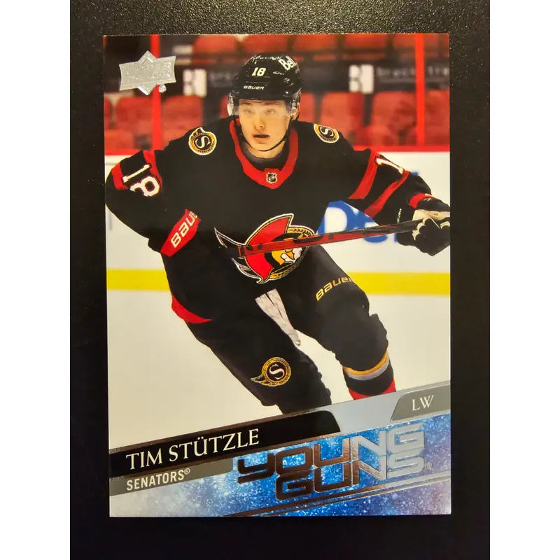 2020-21 Upper Deck - Young Guns - Tim Sttzle #482 RC