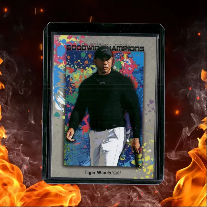 2024 Upper Deck Goodwin Champions Tiger Woods Splash of Color (B) #131