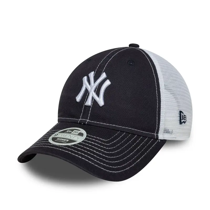 New York Yankees Womens MLB Washed Navy 9TWENTY Adjustable Cap
